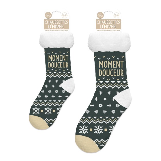 CHAUSSETTES MOUMOUTTE ENFANTS "MOMENT DOUCEUR"