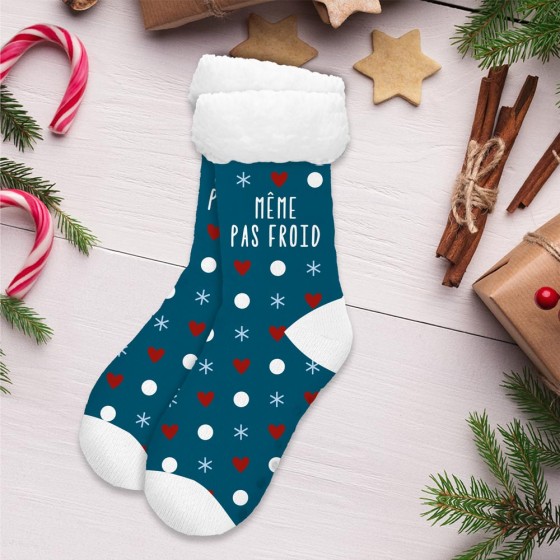 CHAUSSETTES MOUMOUTTE ENFANTS "MEME PAS FROID"