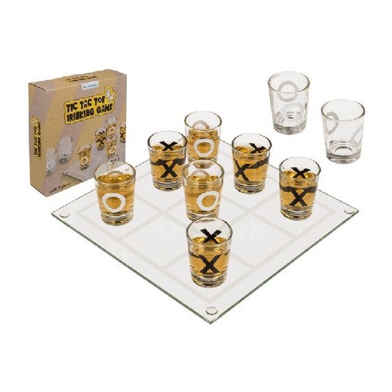 JEU A BOIRE "TIC TAC TOE"