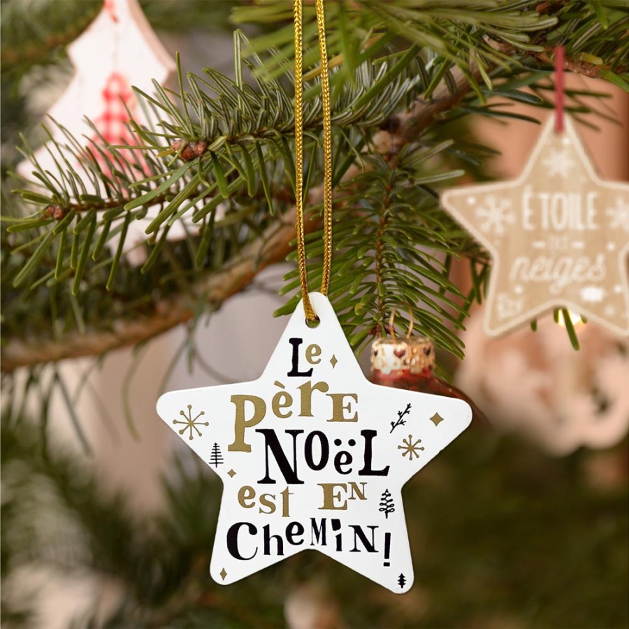 DECO SAPIN NOEL "LE PERE NOEL"