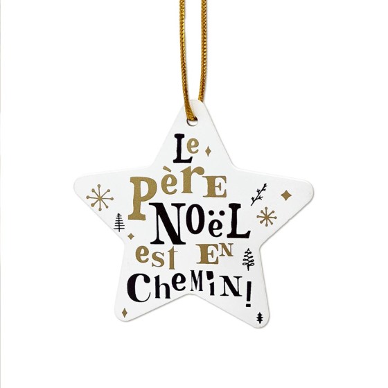 DECO SAPIN NOEL "LE PERE NOEL"