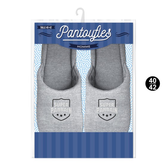 PANTOUFLES SUPER PARRAIN 40-42