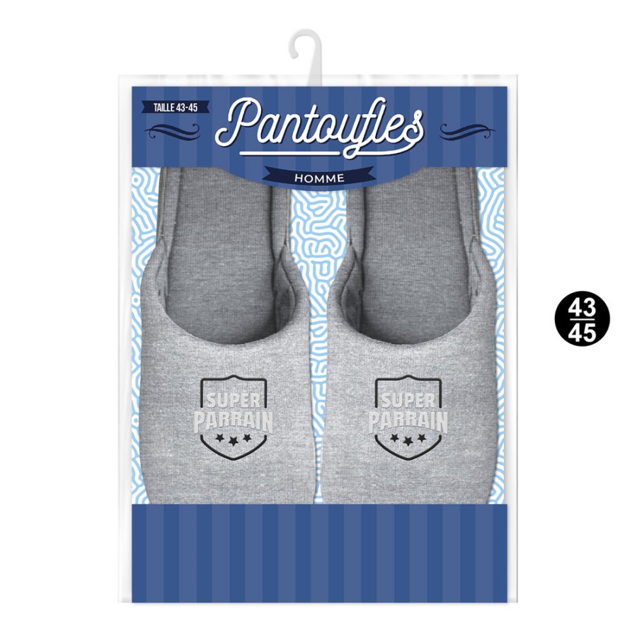 PANTOUFLES SUPER PARRAIN 43-45