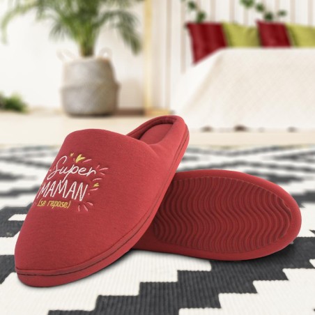 PANTOUFLES SUPER MAMAN 39-41