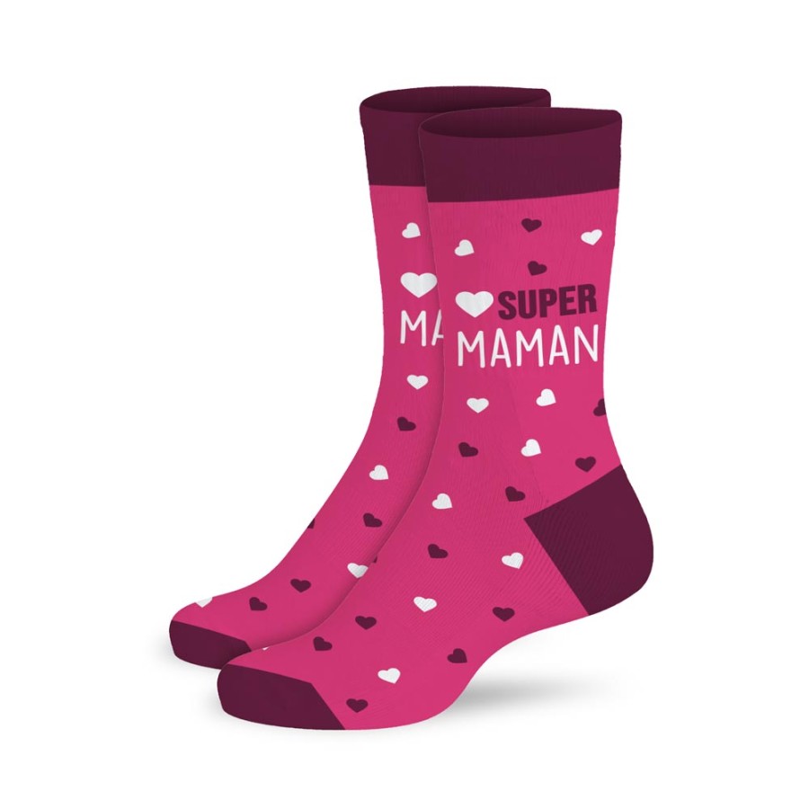 CHAUSSETTES SUPER MAMAN