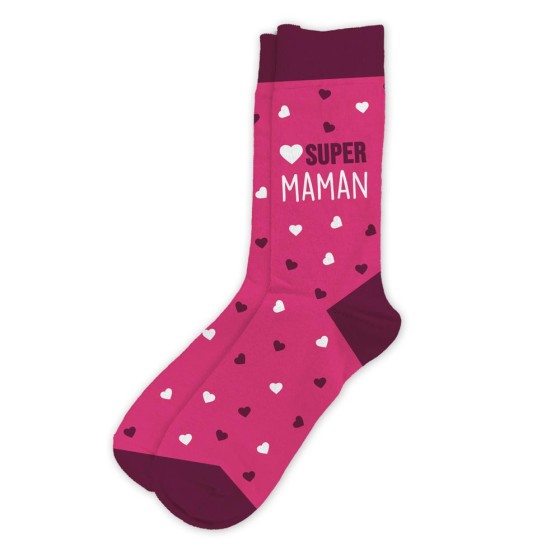 CHAUSSETTES SUPER MAMAN