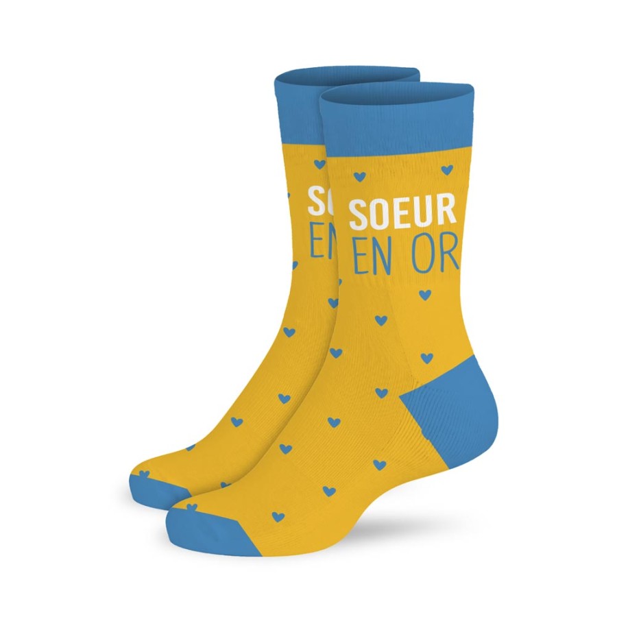 CHAUSSETTES SOEUR EN OR