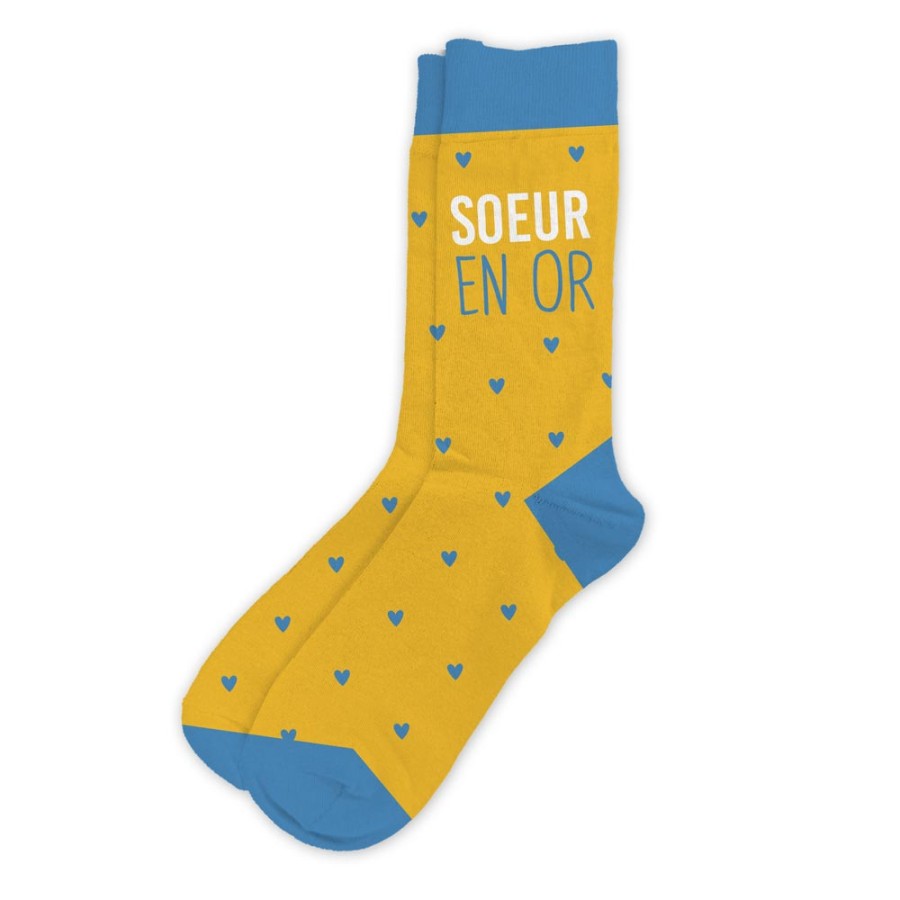 CHAUSSETTES SOEUR EN OR