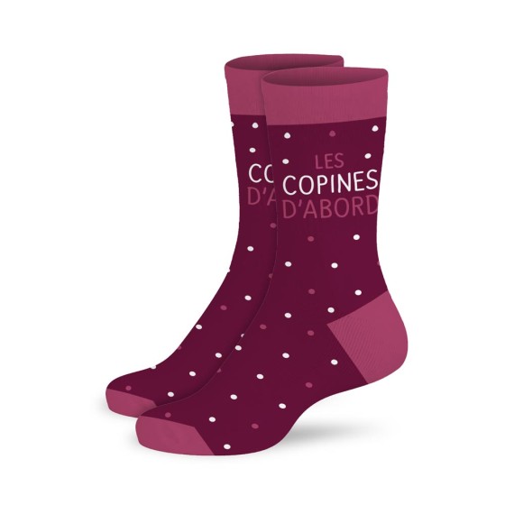 CHAUSSETTES LES COPINES C EST LA VIE/