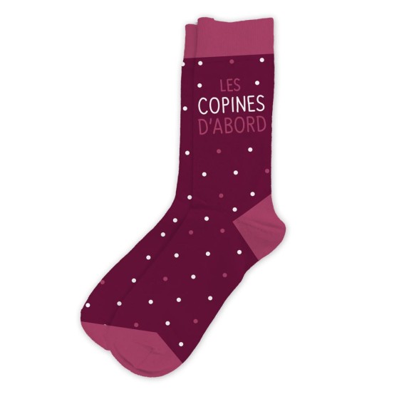 CHAUSSETTES LES COPINES C EST LA VIE/