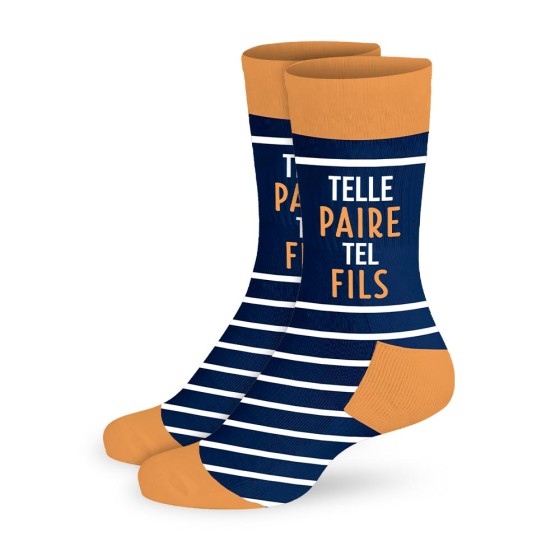 CHAUSSETTES "TELLE PAIRE TEL FILS"