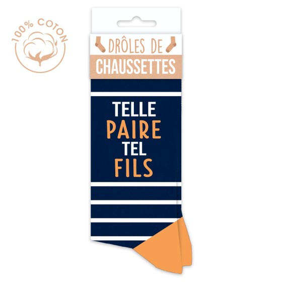 CHAUSSETTES "TELLE PAIRE TEL FILS"