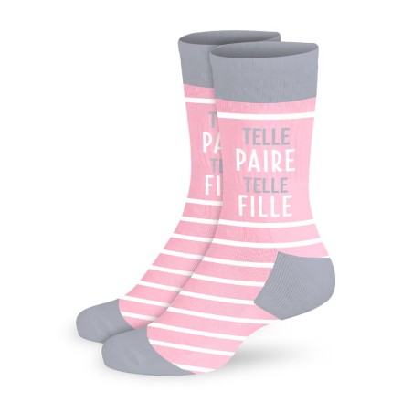 CHAUSSETTES "TELLE PAIRE TELLE FILLE"