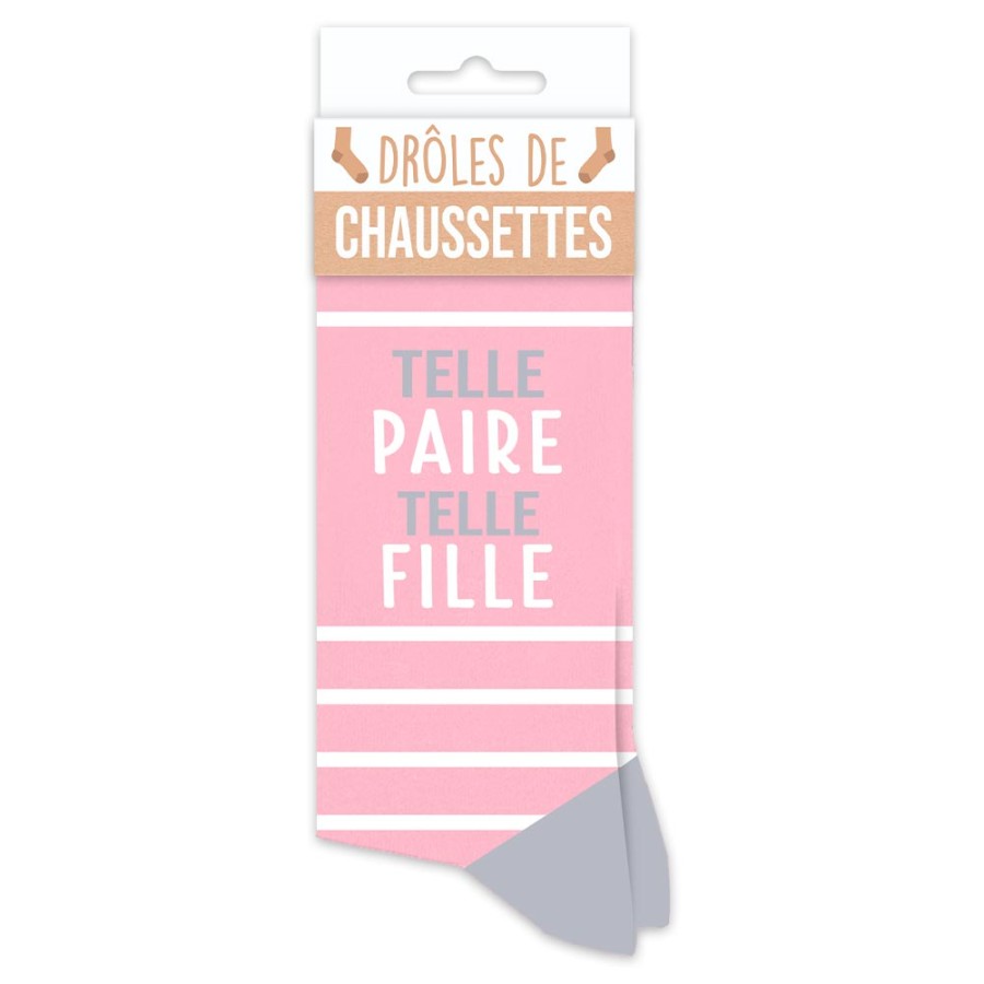 CHAUSSETTES "TELLE PAIRE TELLE FILLE"