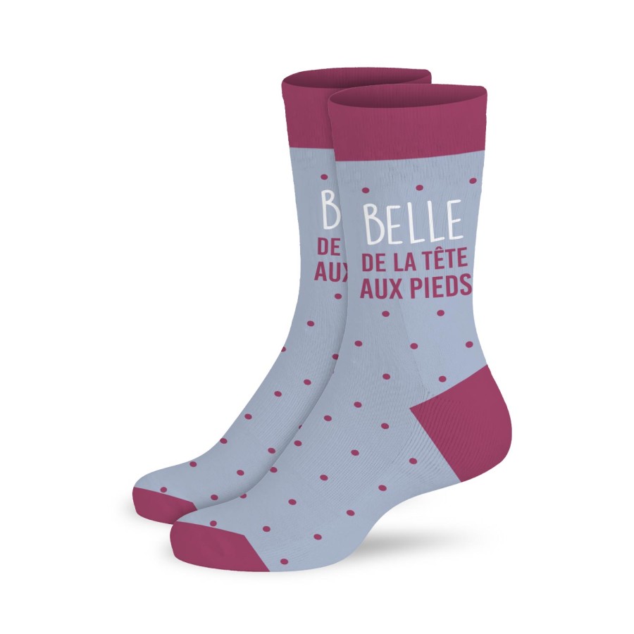 CHAUSSETTES "BELLE DE LA TETE AUX PIEDS"