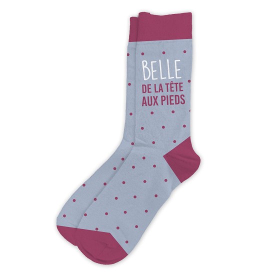 CHAUSSETTES "BELLE DE LA TETE AUX PIEDS"