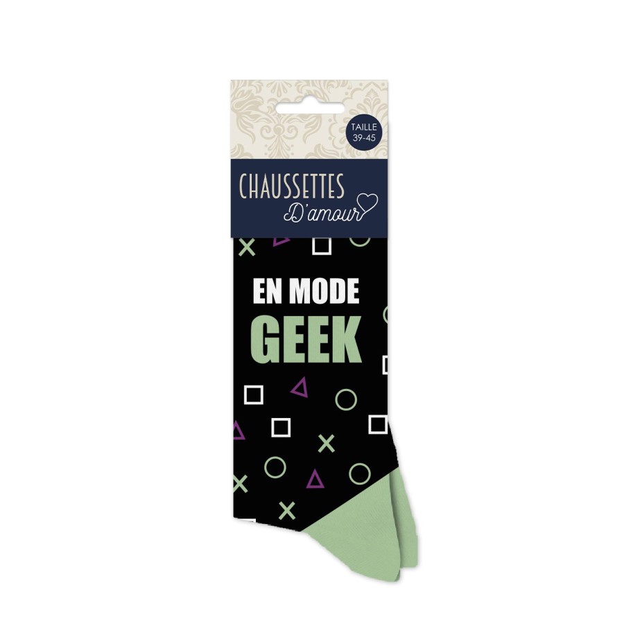 CHAUSSETTES "EN MODE GEEK"