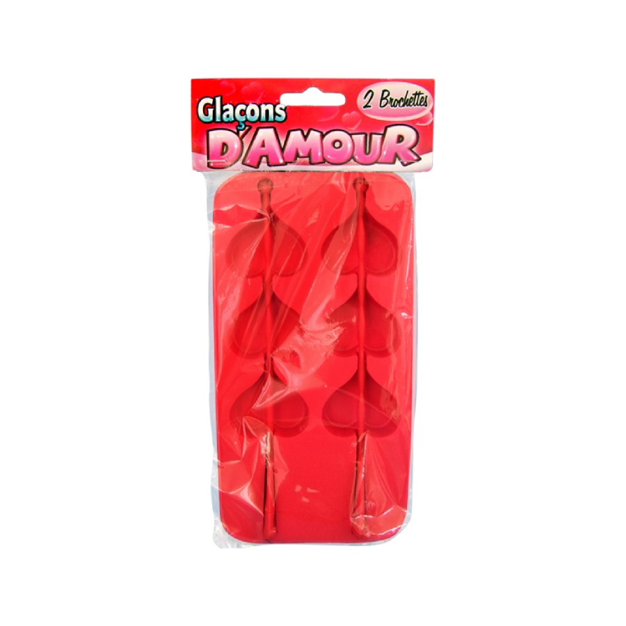 BAC GLACON COEUR BROCHETTE