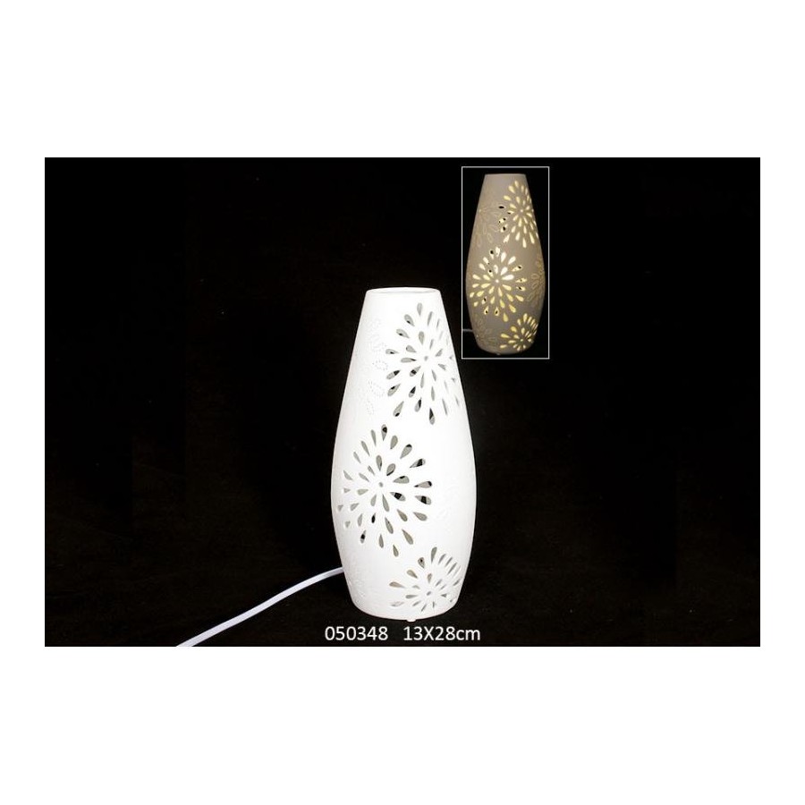 LAMPE PORCELAINE OEUF 