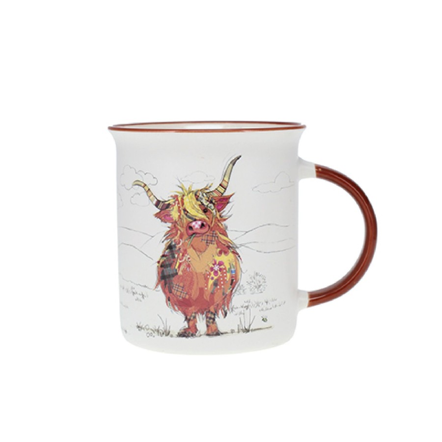 MUG TIMBALE 320 ML VACHE ECOSSAISE