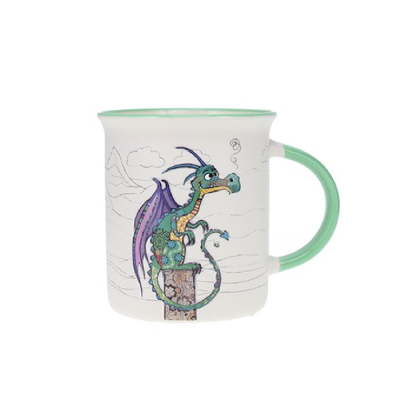 MUG TIMBALE 320 ML ENFANTS DRAGON