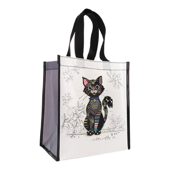 SAC CABAS CHAT NOIR
