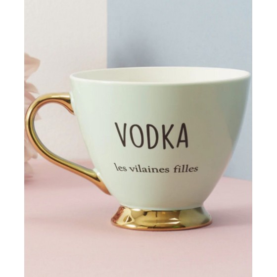 Tasse verte vodka 