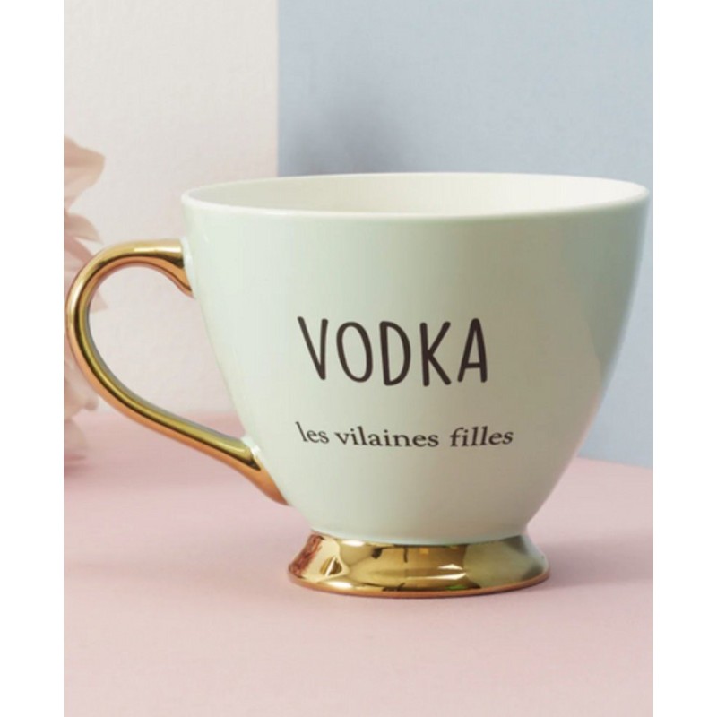 Tasse verte vodka 