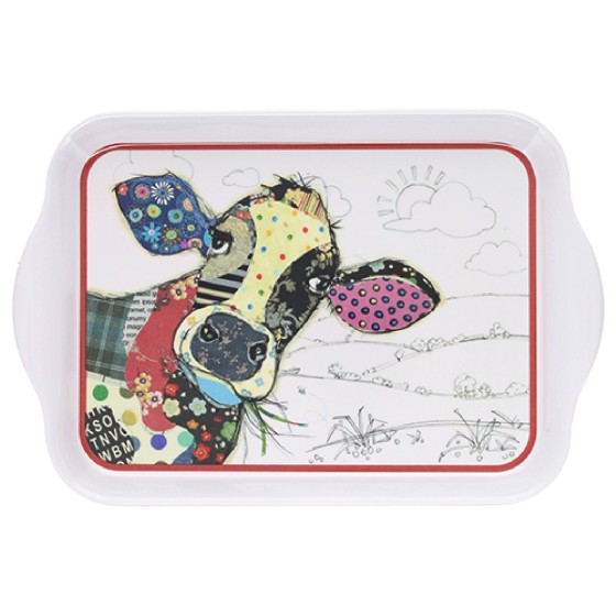 PLATEAU MELAMINE VACHE