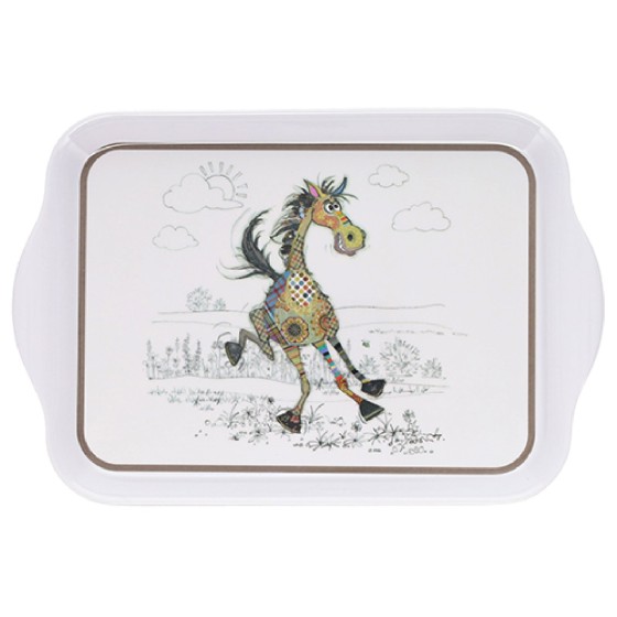 PLATEAU MELAMINE CHEVAL