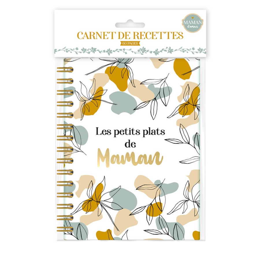 CARNET DE RECETTES "PLATS MAMAN"