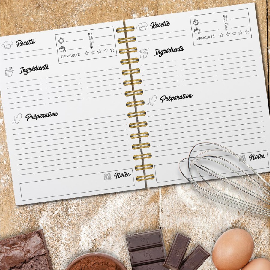 CARNET DE RECETTES "PLATS MAMAN"