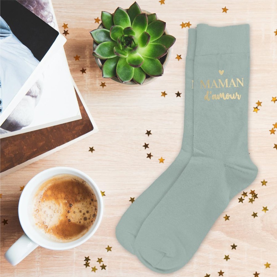 CHAUSSETTES "MAMAN D AMOUR"
