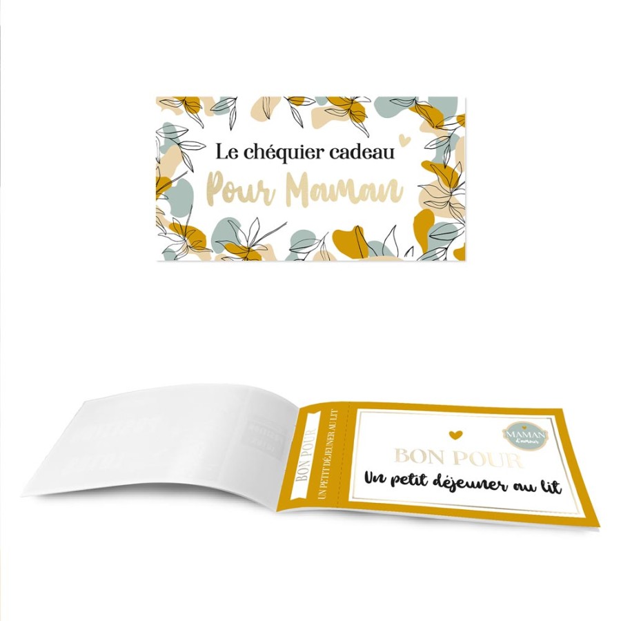 CHEQUIER CADEAU "POUR MAMAN"
