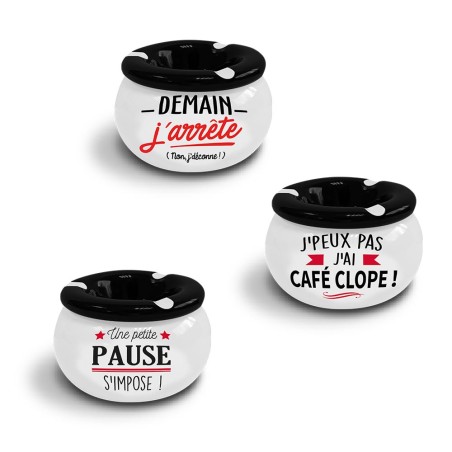 CENDRIER MAROCAIN CLOPE 3MOD