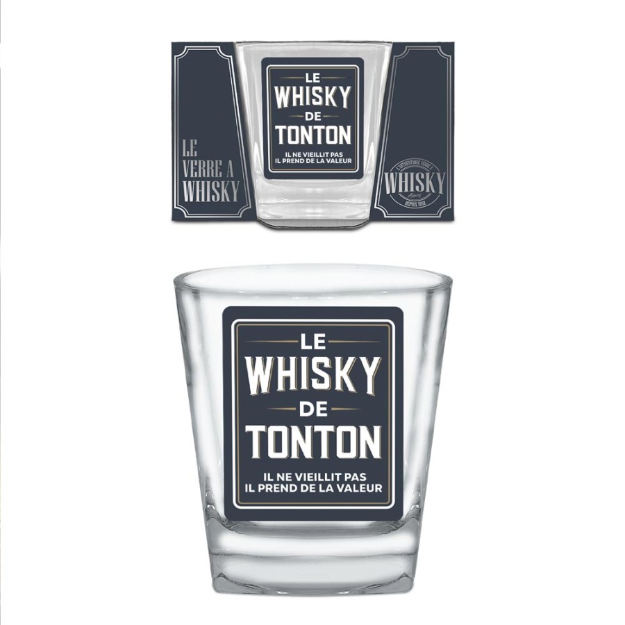 VERRE A WHISKY "LE WHISKY DE TONTON"