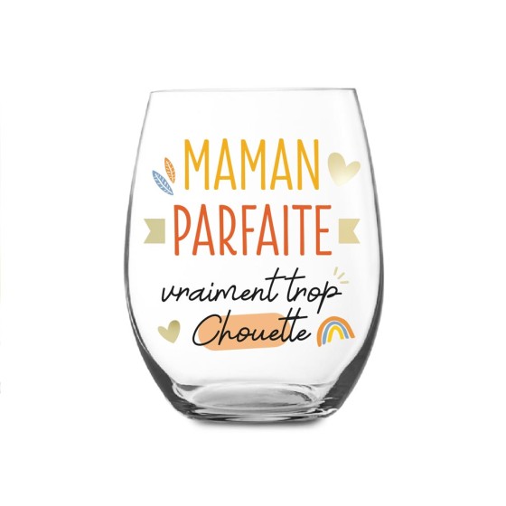 VERRE ROND "MAMAN PARFAITE"