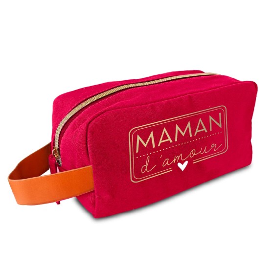 TROUSSE TOILETTE "MAMAN D AMOUR"