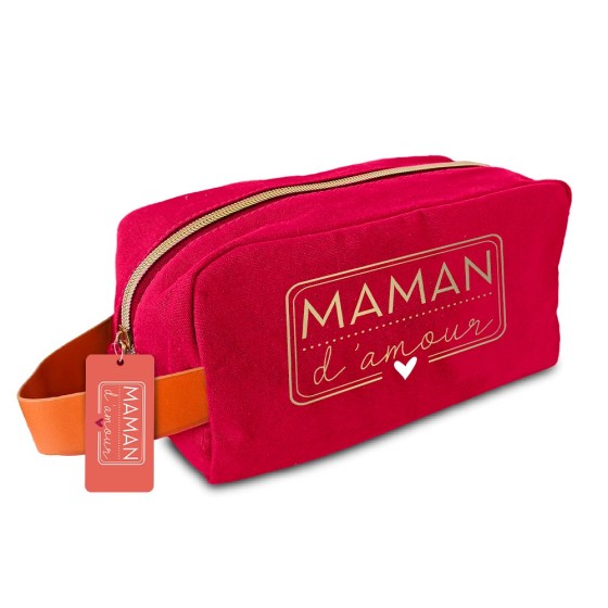 TROUSSE TOILETTE "MAMAN D AMOUR"