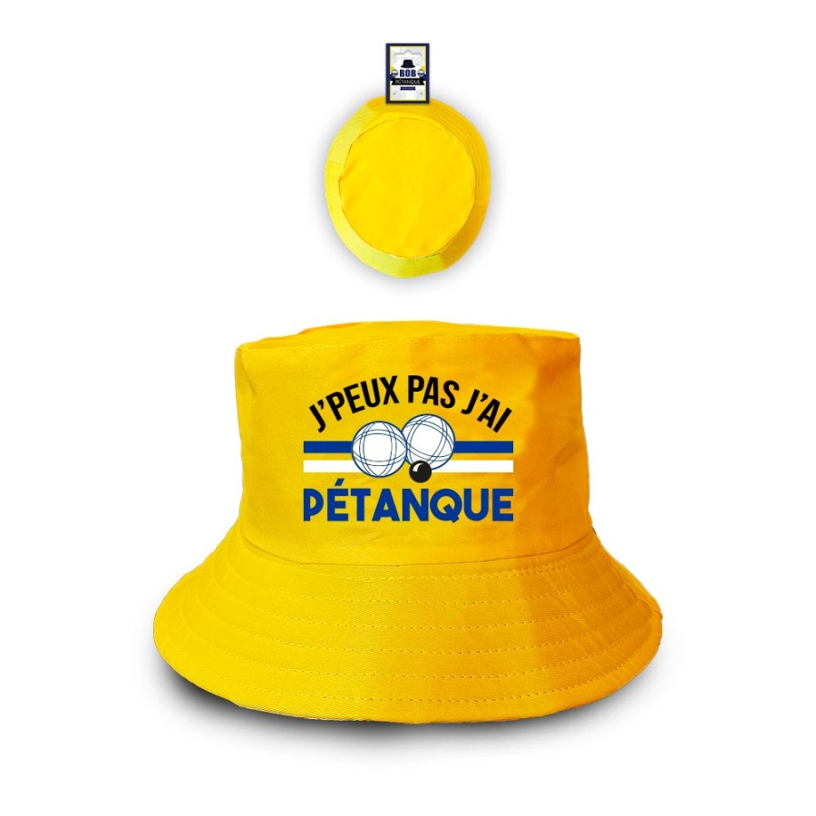 BOB "J PEUX PAS J AI PETANQUE"