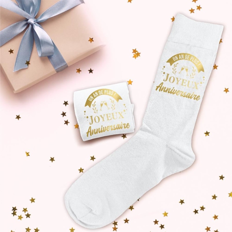 CHAUSSETTES FEMME ANNIVERSAIRE