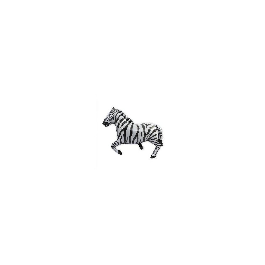 BALLON METAL ZEBRE