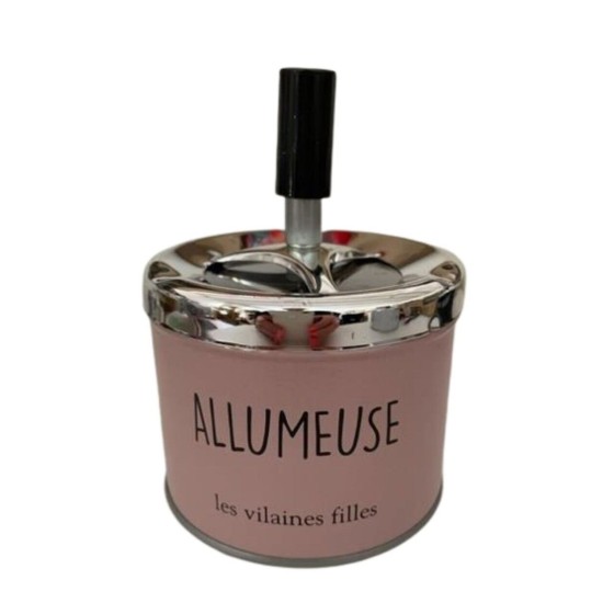 Cendrier poussoir "Allumeuse"
