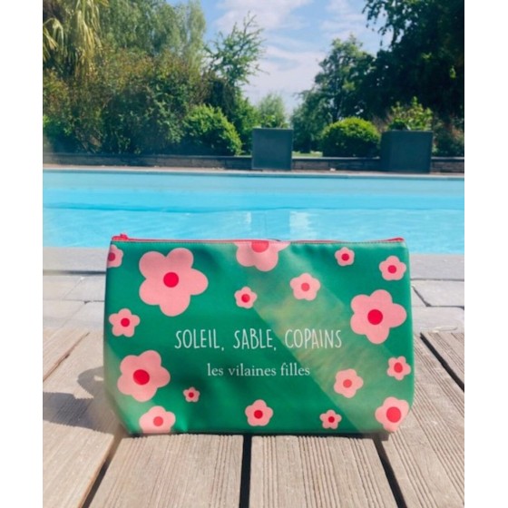 Pochette isotherme "Soleil Sable et copains"