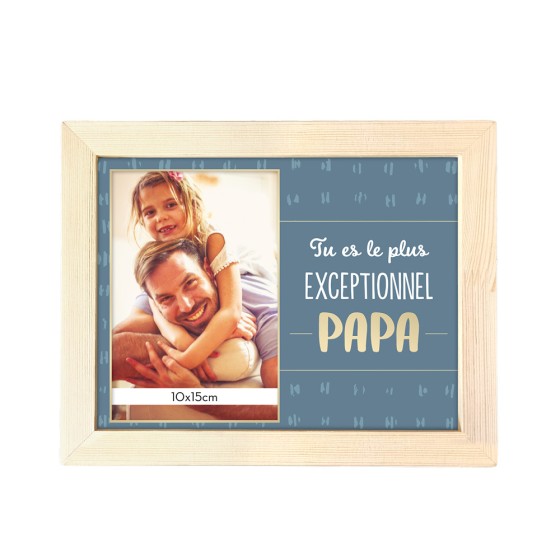 Cadre Photo "Exceptionnel Papa "