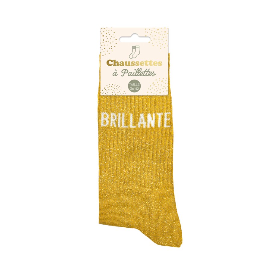 CHAUSSETTES PAILLETTES « BRILLANTE »