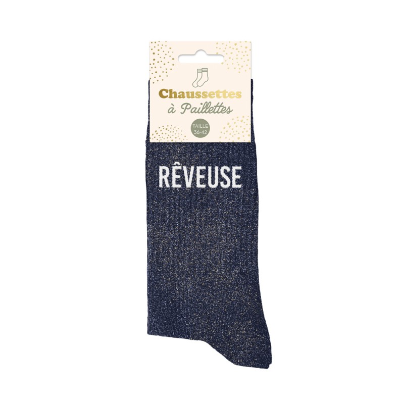 CHAUSSETTES PAILLETTES "REVEUSE"