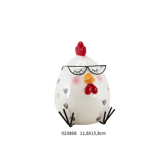 F POULE DECO 'GLORIA' GM 