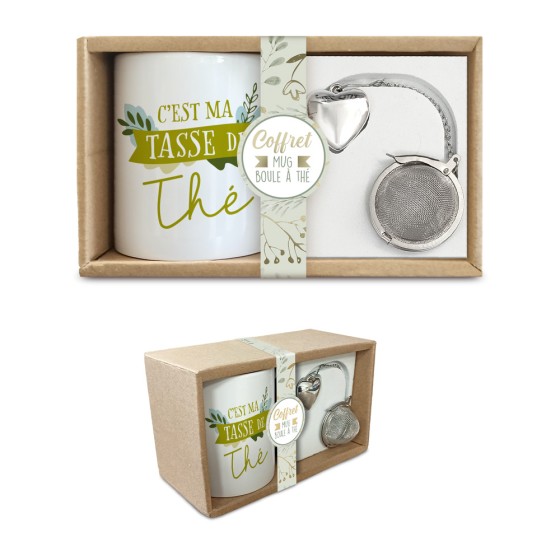 COFFRET "TASSE DE THE"