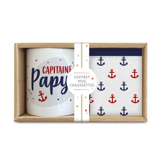 COFFRET  "CAPITAINE PAPY"